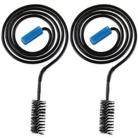 14108-2pc Alltopbargains 2 Pc Slim 27 Inch Drain Snake Pipe Cleaner Plumbing Tub Shower Sink Toilet Clog