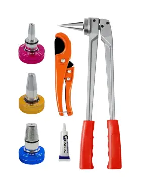 Amz-f1960 Amzcnc Pex Pipe Expansion Tool Kit Manual Expander Astm F1960 Standa