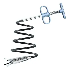 Drainunclogblue3m-1 Anlebuy Drain Snake Hair Clog Remover Flexible Grabber Claw Pick Up Reacher Too