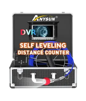 Anysun-7d1-dc-zph Anysun Sewer Camera Self Leveling With Distance Counter 100ft/30m Drai
