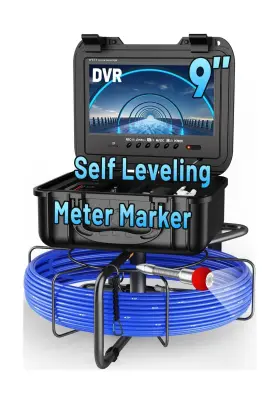 Cr110-9dx Anysun Sewer Camera Self Leveling Inspection 100ft With 9ftft Mon