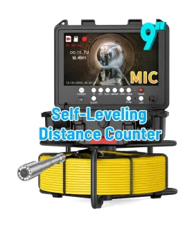 Sy958jmyab Anysun Self Leveling Sewer Camera With Distance Counter Drain Pipe 10