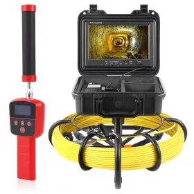 Attracoast 629831555598 9 Inch Sewer Camera 165ft Self-leveling Drain With 512hz Transmitter