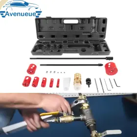Ave00963 Avenueue 08350 Dm3mech Hot Tapping Machine Complete Kit For 3/4 Inch To 4 Npt 300psi Valves