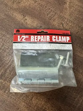 160-803 Bak Industries 1/2 Inch Pipe Repair Clamp With Rubber Gasket B&k New Sealed
