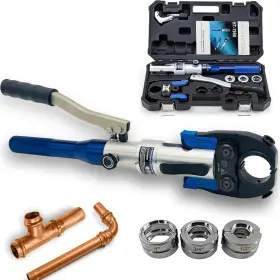 Bangoo 726084416277 Press Tool Propress Copper Pipe Crimping For 1/2 Inch 3/4 And 1 Fo