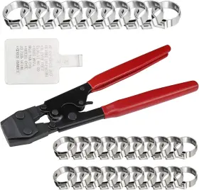 383eer4001a Beaquicy 445000627636 Pex Clamp Cinch Tool Crimping - Include 1 Cri