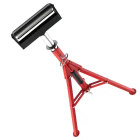 27.6-52in Bfo A3j6io Adjustable Height Roller Jack Stand 2500lbs Triangular Base Steel