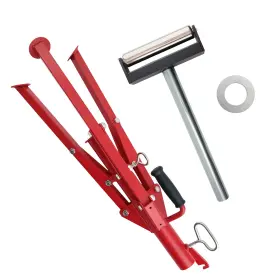 Bfo Ja4ye0 Foldable Roller Stand 2500lbs Support Adjustable 27.6-52in For Woodworking