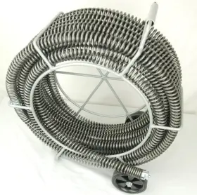 62280 Bluerock 4572 1-1/4 Inch Sectional Drain Pipe Cleaning Snake Fits Ridgid K1500
