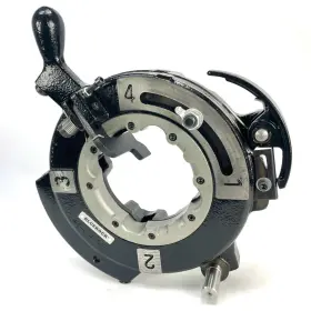 Ptm100 Bluerock Tools 789091582922 714 2.5 Inch -4 Die Head Self Opening Rh Npt 26152 For And Ridgid 1224