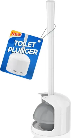 203plunger Brand Trenti Toilet Plunger With Holder For Plungers