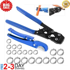 78554 Branded Pex Pipe Clamp Cinch Tool Kit Crimping Crimper For Stainless Steel New 2025