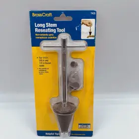 T425 Brasscraft Long Stem Reseating Tool Model Nos 1/4 Inch 3/8 1/2 Faucet Seat