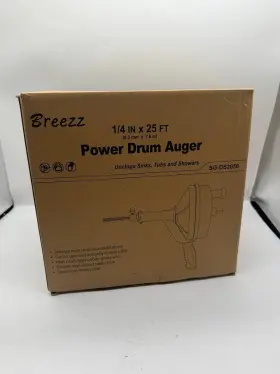 Sg-ds2056 Breezz Breez Power Drum Auger 1/4 Inch X 25 Ft.a10