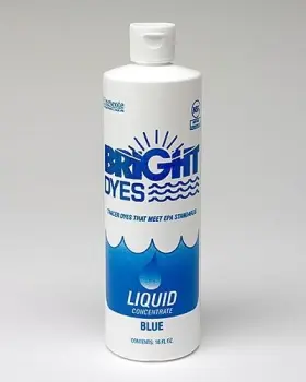 106005-01p Bright Dyes Non-fluorescent Water And Sewer Leak Tracer Dye Flt Blue 16oz Liquid
