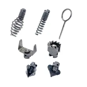 Cm408 Bumugufu Drainage Cleaning Combination Cutter Head Set Kit 7pcs 16mm Manganese Steel S