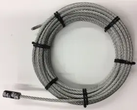 51660gacwb Campbell Rigging Supply 51660gacwb&wt Water Service Line Slitter Puller Trenchless Pipe Replacement Cable 5/16 Inch X 60ft