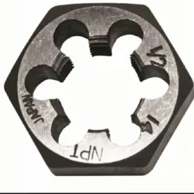 98307 Century Drill & Tool And Hexagon Die National Pipe Taper Thread 1/2- Inch X 14