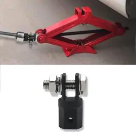 Qp9219 Chrymum 1/2 Inch Scissor Jack Adapter For Impact Wrench Or 13/16 Lug