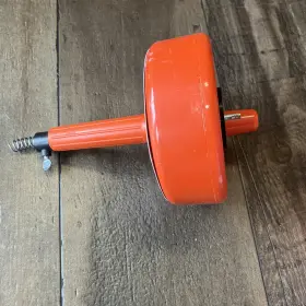 C-25pl Drain Brain 25 Ft. Electric Drill Pipe Auger Snake Power Spin Thru Clogged Drains