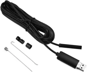 Dreawoo 744110625493 Pipe Inspection Camera Endoscope Video Sewer Drain Cleaner Waterproof Snake-usb
