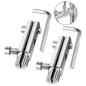 Eeekitonline 655887830037 2pcs Broken Pipe And Stripped Screw Extractor Set 1/2 Inch 3/4 Faucet Remover Tool