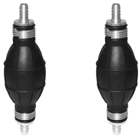 Epathchina Aup 510 2pcs Black Primer Bulb Rubber Fuel Pump Transfer Vacuum Hand Gaso