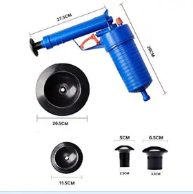 Eruule 744110805611 Haute Pression Air Drain Blaster Toilettes Cleaner Tool