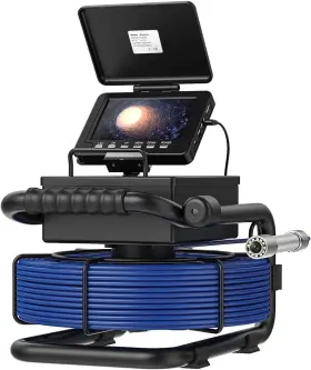 F520c23-20m Esanhao Sewer Inspection Camera 5 Inch With 12pcs Led Light Waterproof Ip68