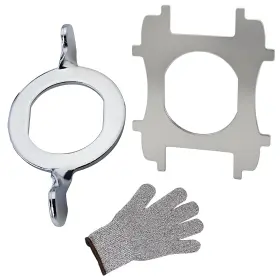 Espetio 015425-45 Stainless Steel Faucet Aerator Removal Tool M22 M24 Key Remover