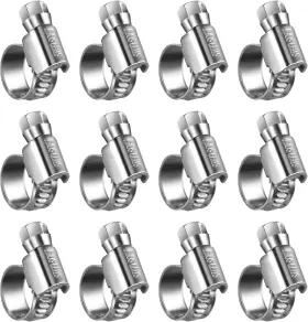 Fhcsh-m6 Excess Hardwareand Ss Hose Clamp 5/16-1ft Lot Of 15 Each