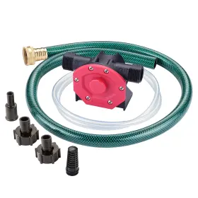 Ext1012-1 Extraup Portable Self Priming Mini Hand Drill Water Transfer Pump Kit With Suction An