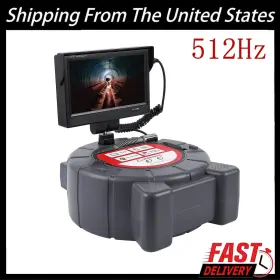 Pi10sbwi Festisoul Sewer Camera Self-leveling Drain With 512hz 1080p Hd 9 Inch Touchscreen 165ft