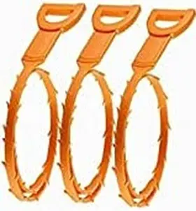 Fmh Furnish My Homestead 767870465161 Drainpipe Hair Clog Remover -20.4 Inch Long Flexible Recyclable Plastic St
