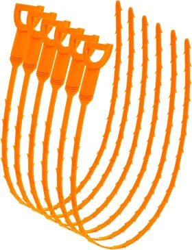 Fomers 737838455817 6 Pack 25 Inch Drain Clog Remover Tool Hari Cleaner Hair Cather