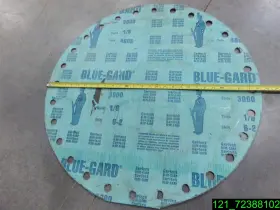 Style-3000 Garlock Blue-gard Style 3000 1/8 Inch Thick 28-1/2 Od 28 Holes On 26-3/8 Center