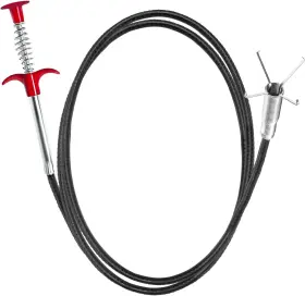D002 Gdomi 33 Inch Drain Snake Clog Remover Flexible Grabber Claw Tool For Hair Pipe And Kit
