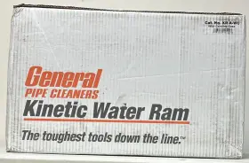 164w General Pipe Cleaners #164w/cs Kinetic Water Ram Model G