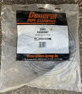 35he2 General Pipe Cleaners 3/8 Inch X 35ft With Female Connector