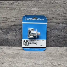 541-c Gould Imperial Eastman Line Piercing Valve 3-in-1 3/16 Inch 1/4 And 5/16 Tube O.d