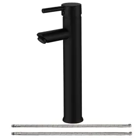 9053hb Greenspring Matte Black Vessel Bathroom Faucet Sink Modern Tall Body Si