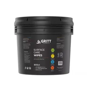 Gritt Commercial 445021138180 All-purpose Surface Care Cleaning Wipes 8 Inch X 6 Gym Facility W