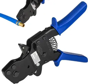 Guofis 445056095038 Pex Ratchet Cinch Clamp Tool For Stainless Steel Rings One-hand D