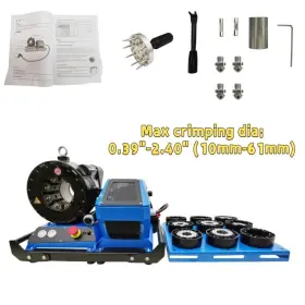 Cr-056553 Haywhnkn Electric Hose Crimping Machine Rubber Stainless Steel Pipe Press Shrinking