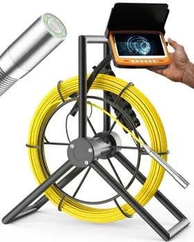 43db-100ft-4.3 Hbuds Sewer Camera 100ft Drain Snake With Dvr Function 4.3 Inch Ca