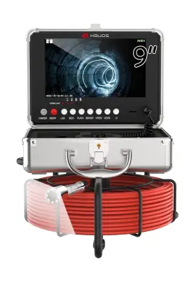 Hbuds 774049882193 Sewer Camera 100ft 9 Inch Hd Color Screen Drain Plumbing Snak