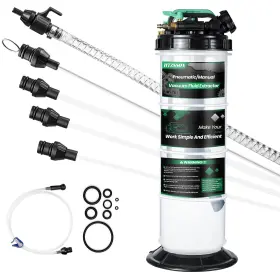 Jj00090-75l Htzsson 7.5 L Manual Pneumatic Fluid Extractor Oil Change Vacuum Pump With