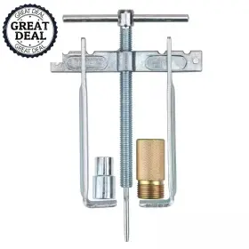 Husky 445015012069 Faucet Handle And Sleeve Puller Durable Dual Purpose Tool Zinc Coating Hand
