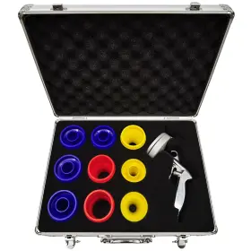 36056575 Intbuying Pneumatic Cleaning Gun For Pipe Shrinking Machine 9 Nozzles 1/4 Inch -2